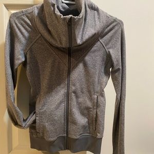 Lululemon cowl neck zip up